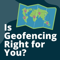 Search Influence's higher education marketing graphic for a blog titled: 'Beyond the Hype: Is Geofencing the Right Strategy for Your Brand?'