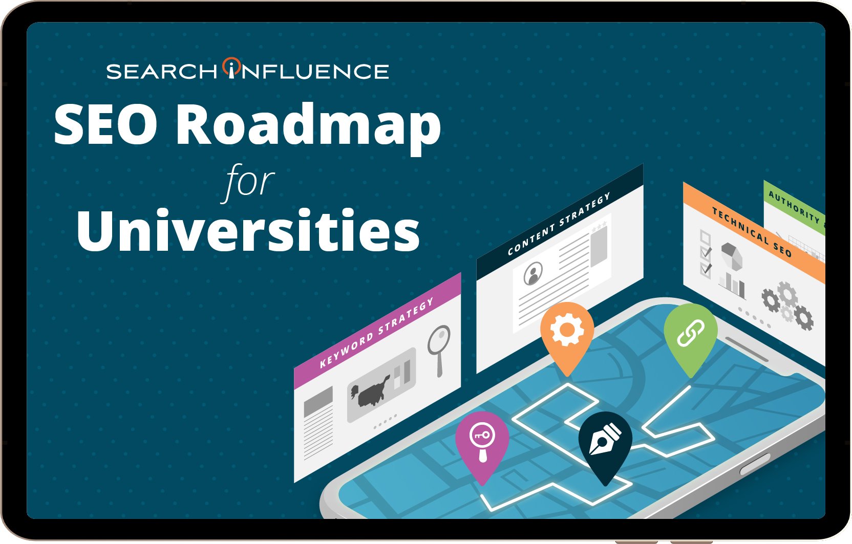 Search Influence's 'SEO Roadmap' graphic